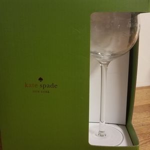 Kate Spade Lenox Stem wine glasses